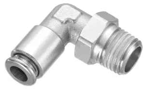 COUDE INSTANTANE ORIENTABLE LAITON NICKELE MALE CONIQUE BSP PREVOST CONEX