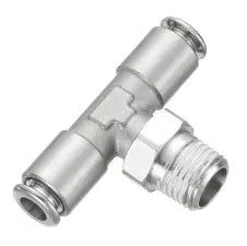 TE INSTANTANE ORIENTABLE LAITON NICKELE MALE CONIQUE BSP PREVOST CONEX