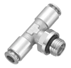 TE INSTANTANE ORIENTABLE LAITON NICKELE MALE CYLINDRIQUE BSP PREVOST CONEX