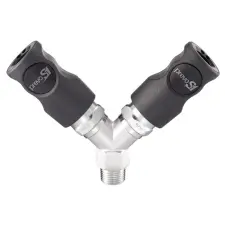DISTRIBUTEUR FIXE 2 COUPLEURS MALE ISO C-8 PREVOST