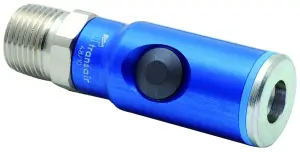COUPLEUR FEMELLE ALUMINIUM PROFIL ISO B8 MALE BSP TRANSAIR®