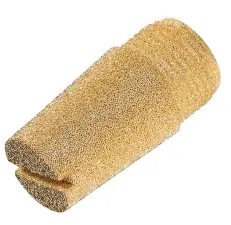 SILENCIEUX ECHAPPEMENT BRONZE MALE CYLINDRIQUE POUR AIR COMPRIME PREVOST