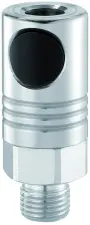 COUPLEUR RAPIDE INOX FEMELLE PROFIL ISO C6 MALE BSP PREVOST