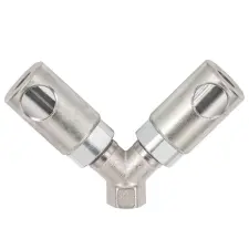 COUPLEUR DOUBLE METALLIQUE FEMELLE PROFIL ISO B FEMELLE BSP PREVOST