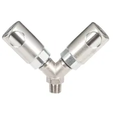 COUPLEUR DOUBLE METALLIQUE MALE PROFIL ISO B FEMELLE BSP PREVOST