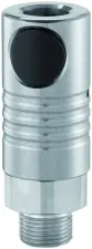 COUPLEUR RAPIDE INOX FEMELLE PROFIL ISO C8 MALE BSP PREVOST