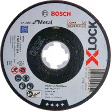 DISQUE A TRONCONNER XLOCK EXPERT METAUX BOSCH 2608619254 2608619255