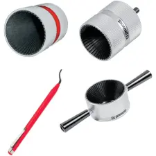 OUTIL A CHANFREINER POUR TUBE ALUMINIUM DES RESEAUX D'AIR COMPRIME PIPING SYSTEM PREVOST