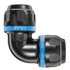 COUDE EGAL 90° PPS1 POUR RESEAUX D'AIR COMPRIME PIPING SYSTEM PREVOST