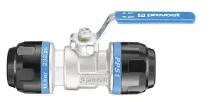 ROBINET BOISSEAU SPHERIQUE PPS1 POUR RESEAUX D'AIR COMPRIME PIPING SYSTEM PREVOST