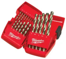 COFFRET DE 19 FORETS METAUX HSS-G MILWAUKEE 4932352374