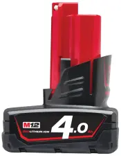 BATTERIE 12V 4AH M12 B4 MILWAUKEE 4932430065