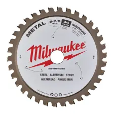 LAME SCIE CIRCULAIRE METAL MILWAUKEE 48404345
