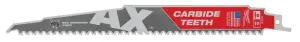 LAME SCIE SABRE BOIS DENT CARBONE MILWAUKEE 48005521 48005526 48005527
