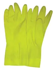 PAIRE DE GANTS LATEX POUR NETTOYAGE