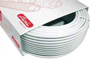 COURONNE DE TUBE ALU MULTICOUCHE A SERTIR NU BLANC FLUXO NICOLL