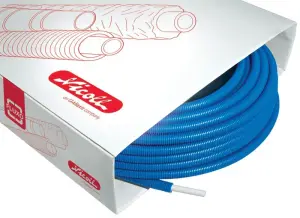 COURONNE TUBE ALU MULTICOUCHE A SERTIR GAINEE BLEUE FLUXO NICOLL