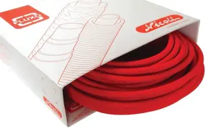 COURONNE TUBE ALU MULTICOUCHE A SERTIR GAINEE ROUGE FLUXO NICOLL