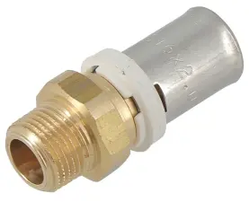 RACCORD A SERTIR MULTICOUCHE MANCHON MALE A VISSER FLUXO NICOLL