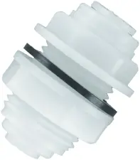 UNION EGAL INSTANTANE COMPOSITE ''TRAVERSE DE CLOISON'' POUR TUBE PE RESEAU ALIMENTAIRE ACS