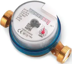 COMPTEUR DIVISIONNAIRE EAU FROIDE R80/40 CADRAN SEC ORIENTABLE ACS MADDALENA