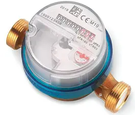 COMPTEUR DIVISIONNAIRE EAU FROIDE A JET UNIQUE PRE-EQUIPE RADIO ACS MADDALENA