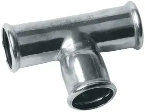 TE EGAL A SERTIR INOX 316L (1.4404) FEMELLE