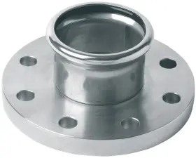 RACCORD A SERTIR MIXTE INOX 316L (1.4404) / A BRIDE