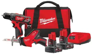 PACK MULTIMACHINES 2 OUTILS M12 BPP2C MILWAUKEE 4933441230
