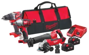 PACK 4 OUTILS M18 CBLPP4B MILWAUKEE 4933464814