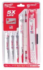 COFFRET LAMES SCIE SABRE MILWAUKEE 49222229