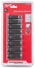 COFFRET DOUILLE SHOCKWAVE 3/8 MILWAUKEE 4932478289