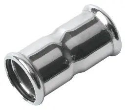 MANCHON A SERTIR EGAL ACIER ELECTRO-ZINGUE FEMELLE FEMELLE