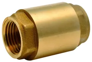 CLAPET ANTI-RETOUR LAITON FEMELLE FEMELLE ACS 203A NBR CGR