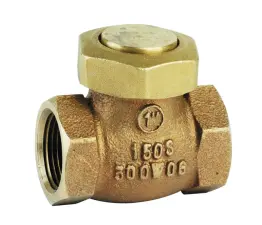 CLAPET ANTI-RETOUR A SOUPAPE BRONZE/INOX/PTFE FEMELLE FEMELLE PN25 DESP
