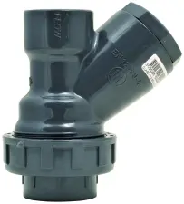CLAPET ANTI-RETOUR EN Y PVC-U PRESSION A BOULE EPDM A COLLER 