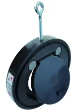 CLAPET ANTI-RETOUR A BATTANT PVC-U PRESSION ENTRE BRIDES EPDM PN16