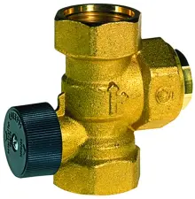 CLAPET ANTI-THERMOSIPHON LAITON FF ECROU TOURNANT DROIT OU EQUERRE