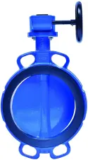 VANNE PAPILLON FONTE GJL SYLAX AVEC DEMULTIPLICATEUR SOCLA ACS