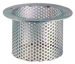 CREPINE ACIER GALVANISE A BRIDE PN16