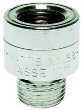 ANTI-SIPHON TYPE HD LAITON CHROME MALE FEMELLE ACS