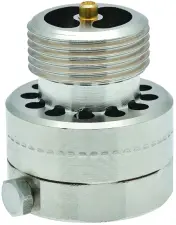 ANTI-SIPHON TYPE HA LAITON CHROME MALE FEMELLE NF ACS SOCLA