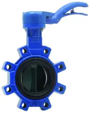 VANNE PAPILLON SYLAX FONTE GJL OREILLES TARAUDEES V96 SOCLA