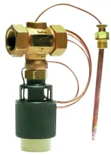 VANNE THERMOSTATIQUE 2 VOIES 43.6 LAITON FEMELLE PN16 35°C SAMSON