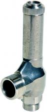 SOUPAPE DE SURETE A ECHAPPEMENT INOX 316/PTFE MALE PN40 DESP