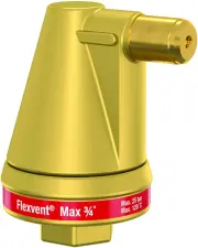 PURGEUR AUTOMATIQUE LAITON HAUTE PRESSION PN25 FLEXVENT MAX FLAMCO 28550