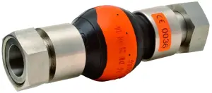 MANCHON ANTIVIBRATOIRE EPDM RACCORDEMENT UNION INOX 316 TI FEMELLE