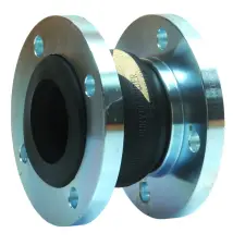 MANCHON ANTIVIBRATOIRE BUTYL A BRIDES TOURNANTES ACIERS PN10/PN16 ACS