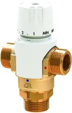 MITIGEUR THERMOSTATIQUE DOMESTIQUE LAITON MALE ACS