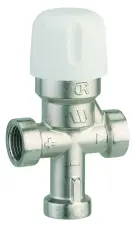 MITIGEUR THERMOSTATIQUE ANTI-BRULURES LAITON NICKELE FEMELLE ACS WATTS